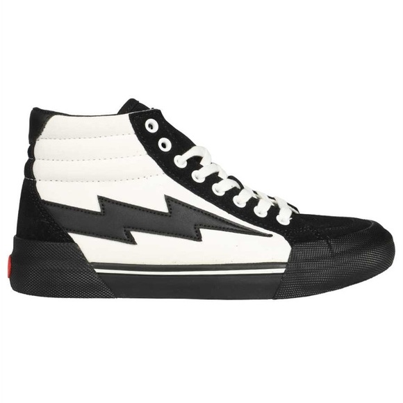 Revenge X Storm Black and White High-Top Sneakers NWT Revenge X Storm Size 9 Men 9 (42) New | Mercari main image 4